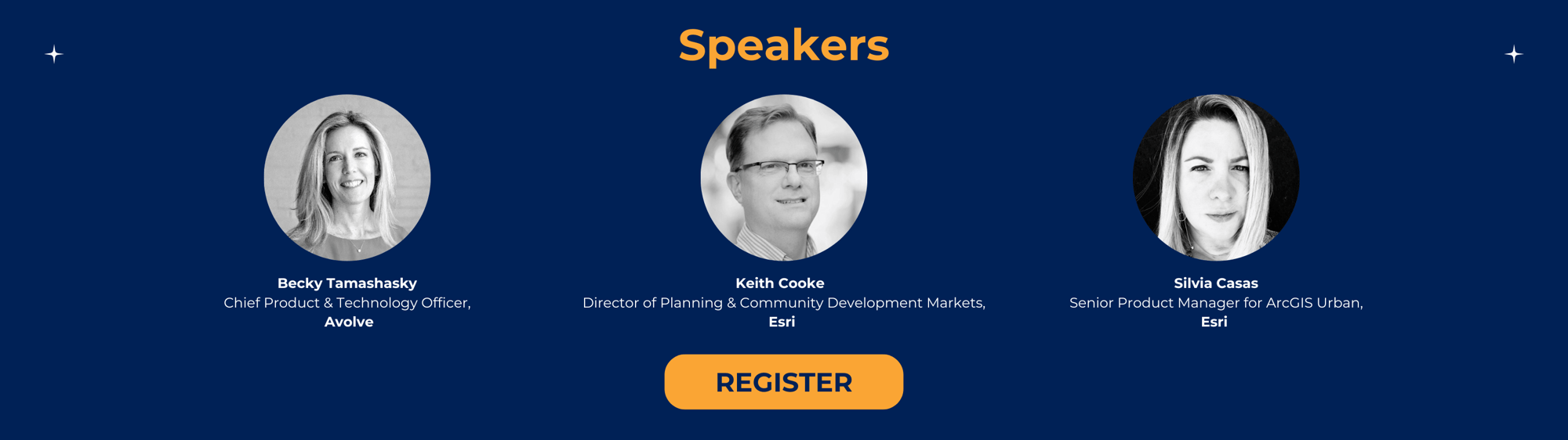 Speaker Carousel Esri Webinar Banner