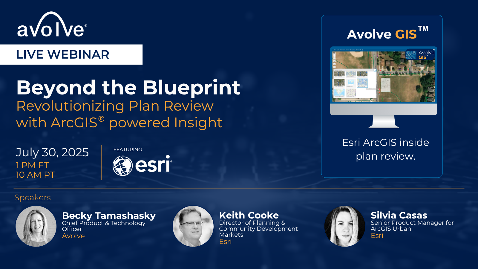 Esri GIS Webinar